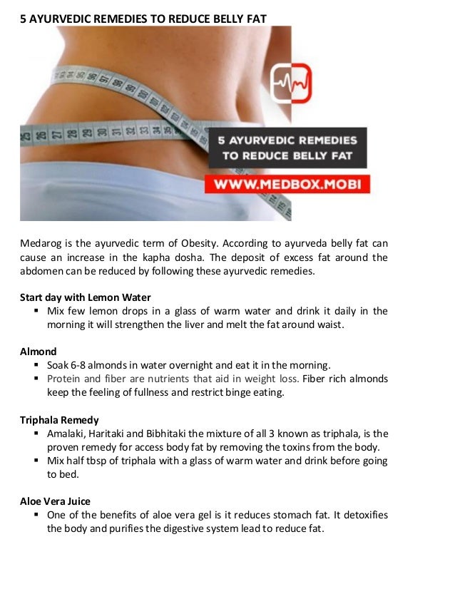 Does warm water burn tummy fat